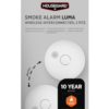 BRANDVARNARE LUMA 2-PACK SB