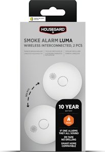 BRANDVARNARE LUMA 2-PACK SB