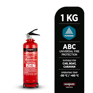 PULVERSLÄCKARE PE1 8A-55B-C 1KG RÖD