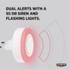 SIREN LUMA TRÅDLÖS SIREN 230V INKL BATTERIBACKUP