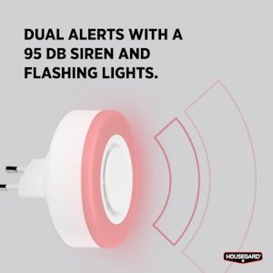 SIREN LUMA TRÅDLÖS SIREN 230V INKL BATTERIBACKUP