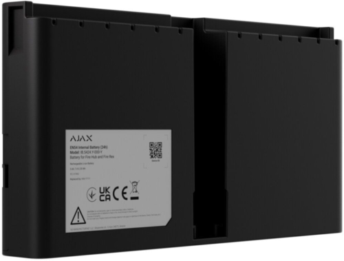 Backupbatteri 24h Fire Hub och Fire ReX EN54 svart