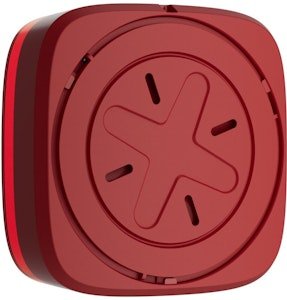 LED-blixt EN54 trådlös röd