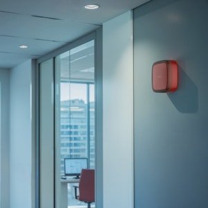 LED-blixt EN54 trådlös röd