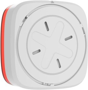 Siren/LED-blixt EN54 trådlös vit