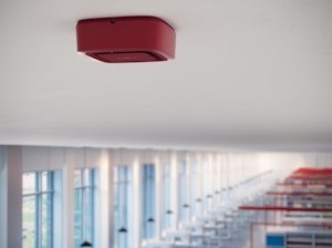 Siren EN54 trådlös röd