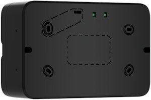 I/O-modul 2x2 EN54 trådlös svart