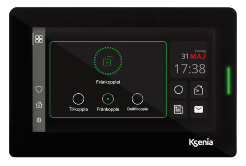 Manöverpanel Touch Creo-Svsvart