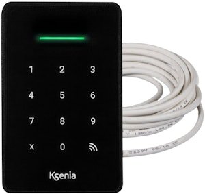 Manöverpanel utomhus 15m kabel ergo-X Svart