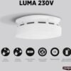 BRANDVARNARE LUMA 230V 10ÅR