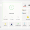 Manöverpanel Touch conexa vit