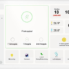 Manöverpanel Touch conexa vit