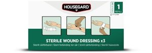 STERILT SÅRFÖRBAND 3-PACK HOUSEGARD