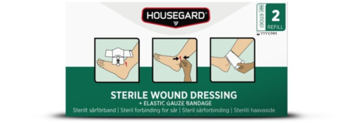STERILT SÅRFÖRBAND, STORT HOUSEGARD