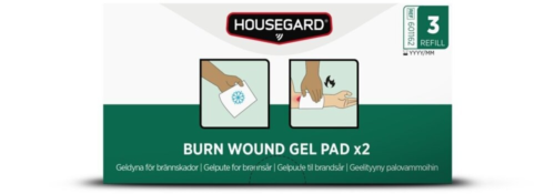 GELKOMPRESS VID BRÄNNSKADOR 2-PACK HOUSEGARD
