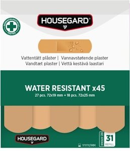 VATTENTÅLIGA PLÅSTER 2X45 ST HOUSEGARD