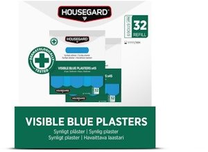 SYNLIGA BLÅ PLÅSTER 2X45 ST HOUSEGARD