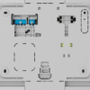 50005577-50005577-4997e7d480066d4f19a8188dfc9b18eb Monteringsfäste EN54 Fire Hub vit