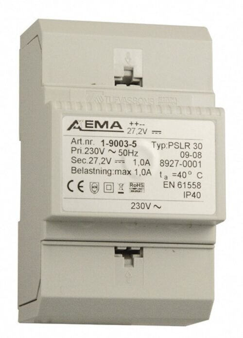 Transformator stabiliserad TF-5 27VDC 1A DIN