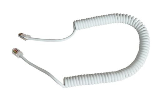 AT SPIRALKABEL DLS8-250 2 RJ45 250CM