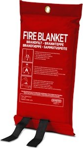 HG BRANDFILT 120X180CM RÖD SB