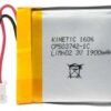 Batteri 3V 1,9Ah ej laddbart ergo wls