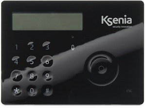 Manöverpanel ergo S LCD svart