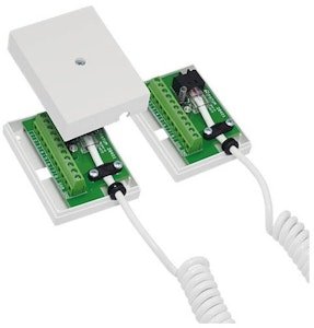 AT KABELÖVERFÖRING RJ45 SPIRALKABEL 100CM KOMPLETT