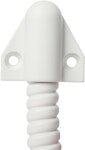 Kabelöverföring 50 cm Ø14/10mm vit