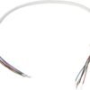 Kabelöverföring 6-ledare vit