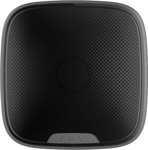 Siren utomhus LED-indikeringtrådlös svart