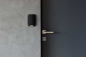 Manöverpanel trådlös svart