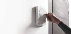 Manöverpanel Plus DESfire trådlös vit