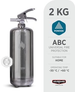 HG PULVERSLÄCKARE PE2HR-B 13A 89B C STÅL 2KG