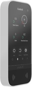 Manöverpanel Touch DESFire BLE trådlös vit