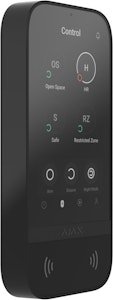 Manöverpanel Touch DESFire BLE trådlös svart